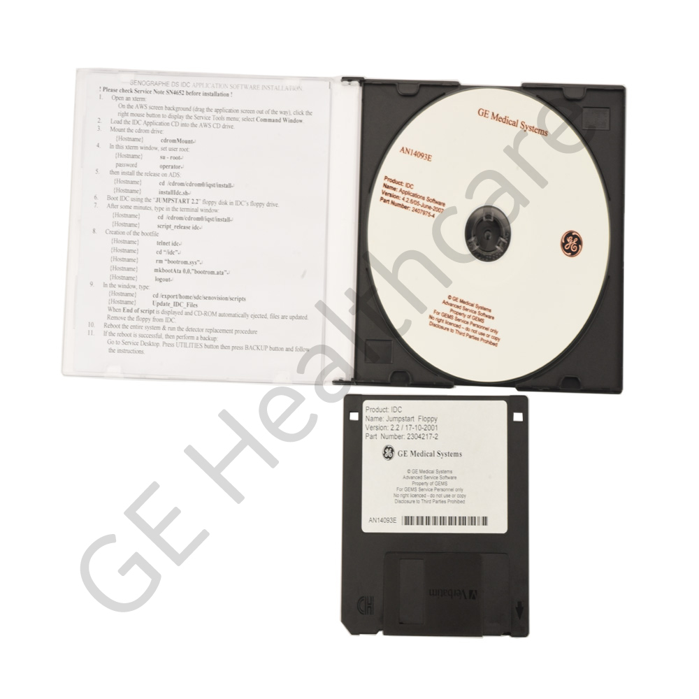 Mammography-IDC 4.2.6 DS Software Backup Kit Mammography-IDC 4.2.6 DS Software Backup Kit