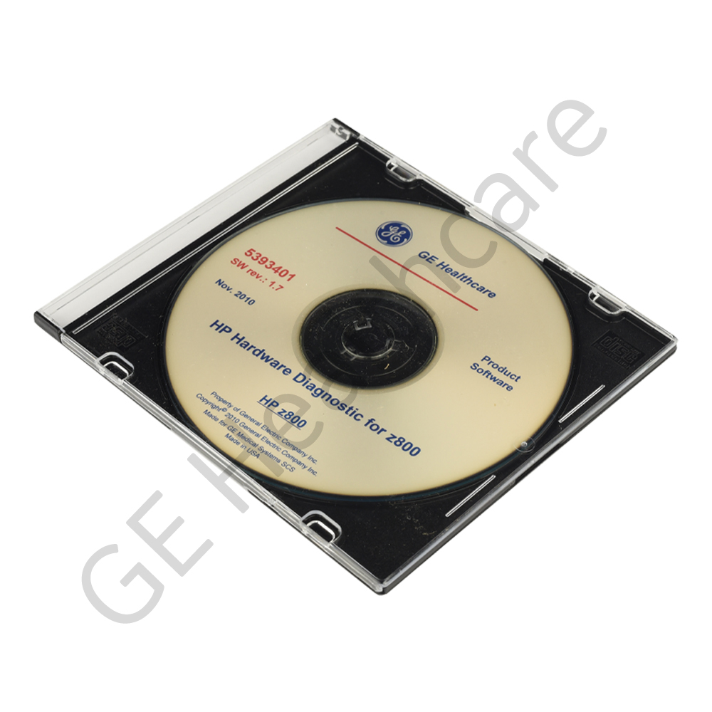 HP Hardware Diagnostic CD for Z800 HP Hardware Diagnostic CD for Z800